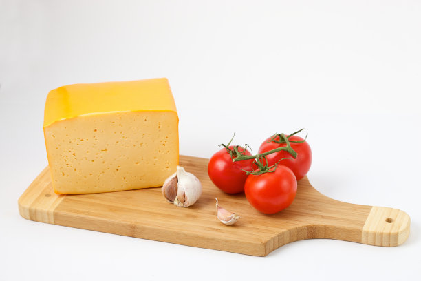 芝士配番茄和大蒜图片下载