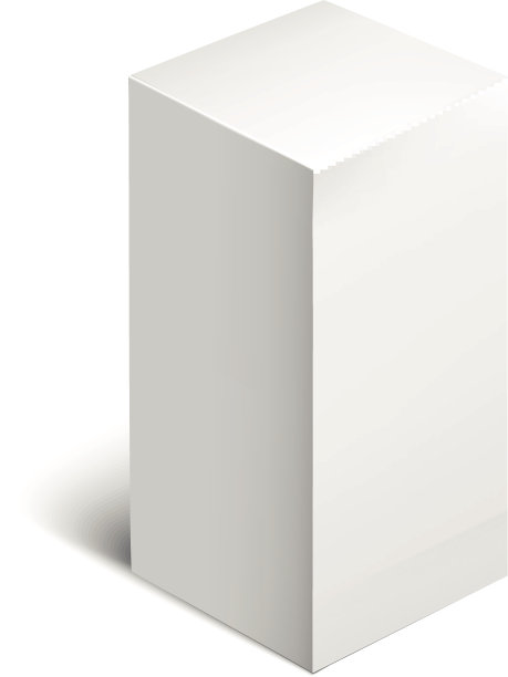 白色的包箱。模型模板图片下载