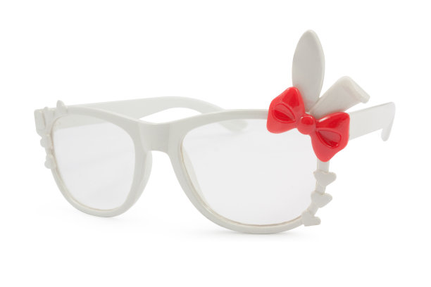 白兔眼镜图片下载