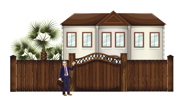 带着大房子的人图片下载