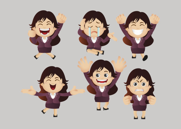 可爱的套装-套装的商人图片下载