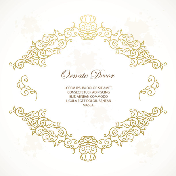 矢量装饰架。图片下载