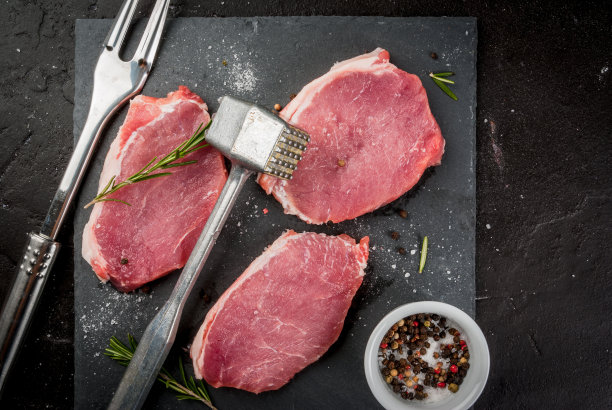 新鲜生猪肉图片下载