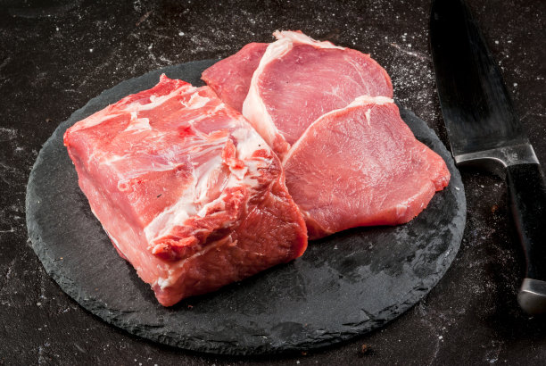 新鲜生猪肉图片下载