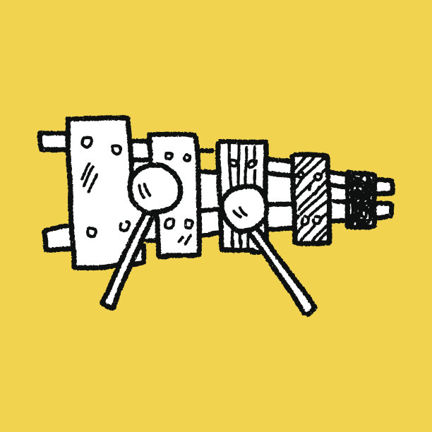 木琴涂鸦图片下载