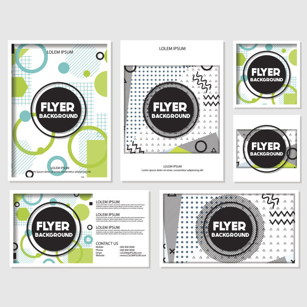 旧复古复古风格的背景设计模板图片下载