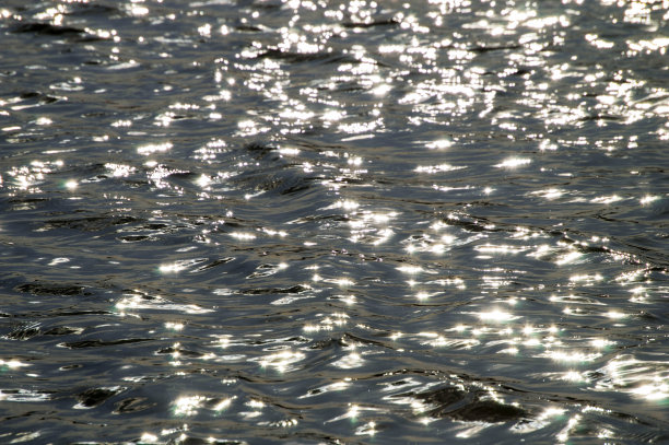 最好的阳光反射，阳光落入水中，图片下载