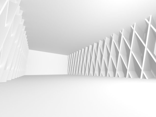 抽象现代建筑室内背景图片下载