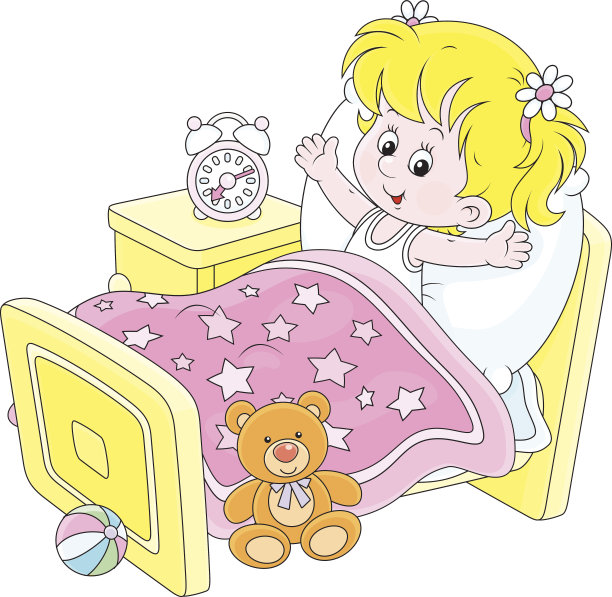 女孩醒来图片下载