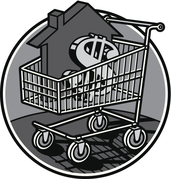 房子购物车图片下载