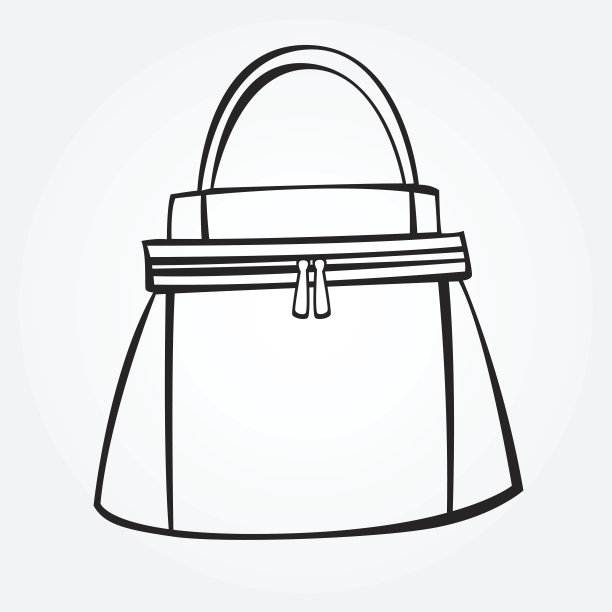 向量程式化的袋子图片下载