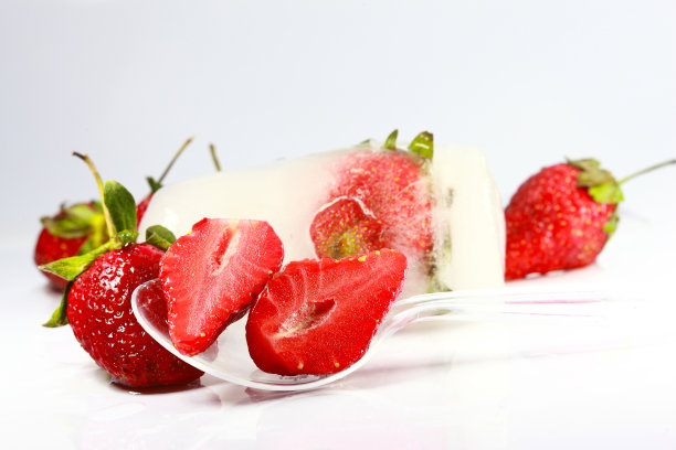 草莓冰图片下载