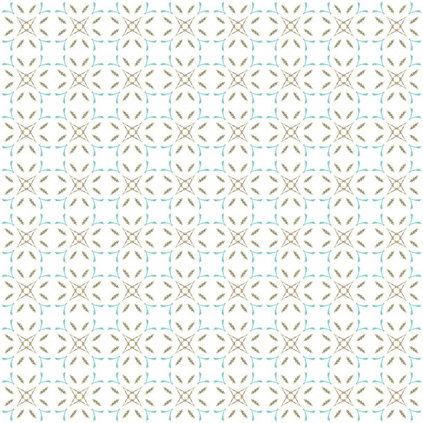 无缝纹理与三维渲染抽象分形彩色图案图片下载