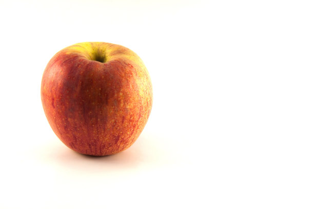 白色背景上的苹果水果图片下载