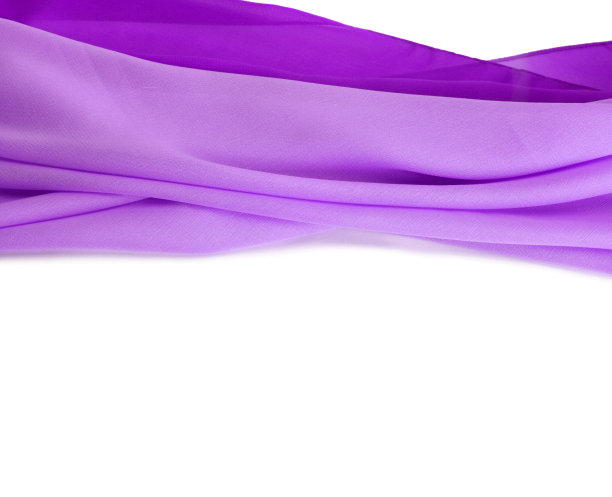 紫罗兰色丝绸面料背景。孤立。图片下载