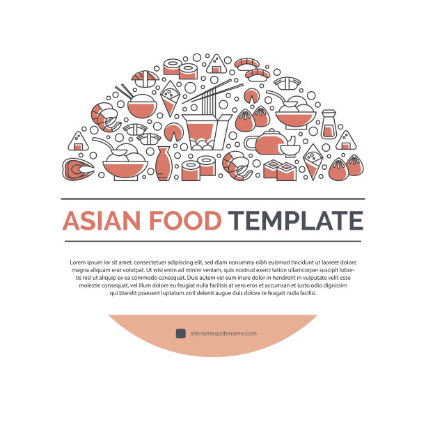 寿司的网页模板图片下载