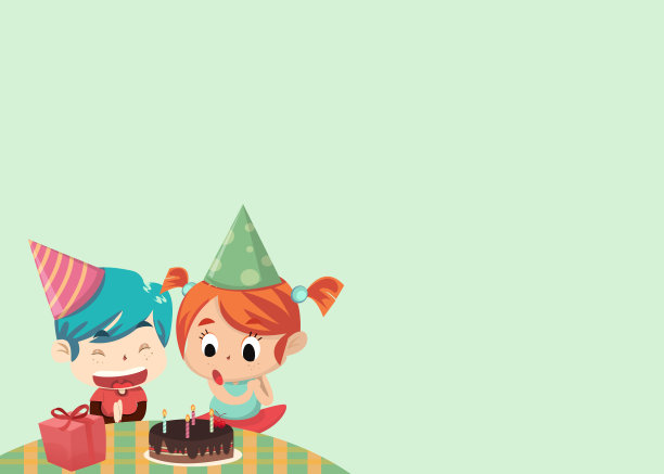 生日卡片-爱尔兰和Akito图片下载