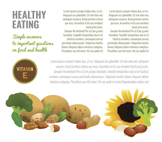 维生素E的形象图片下载