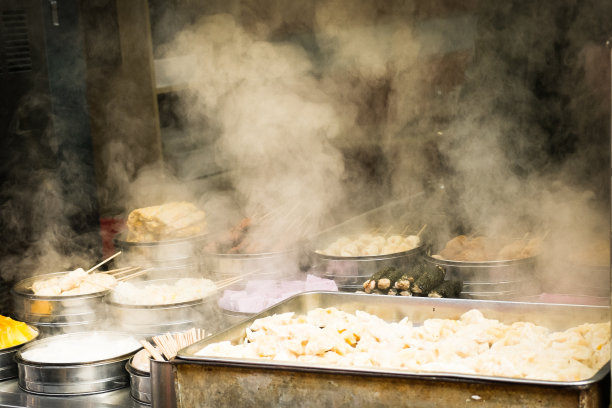 七宝老城市场的小吃摊图片下载