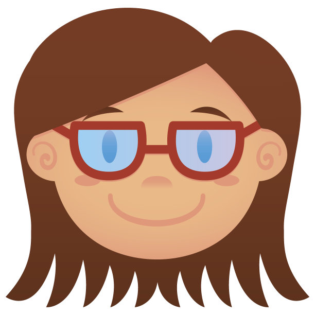 卡通脸孤立在白色背景图片下载