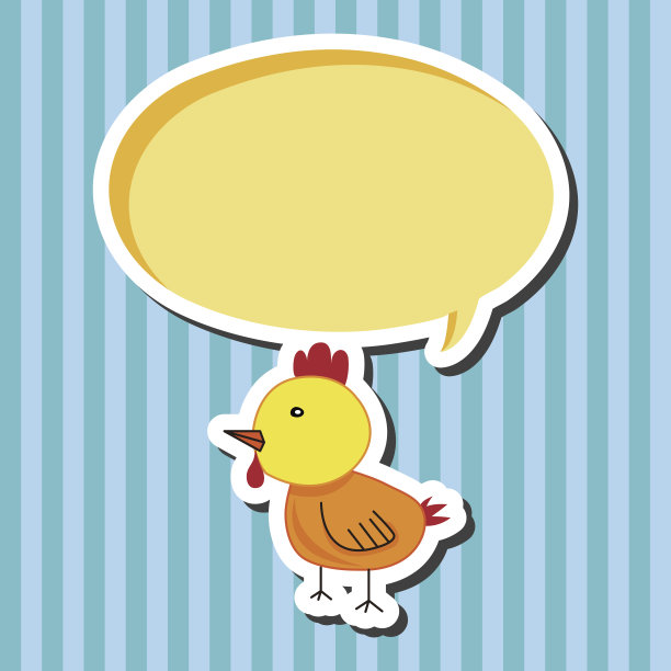 动物鸡卡通主题元素图片下载