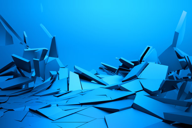 摘要裂纹表面的三维绘制。图片下载