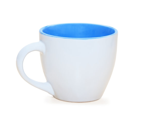 白色背景下孤立的咖啡杯图片下载