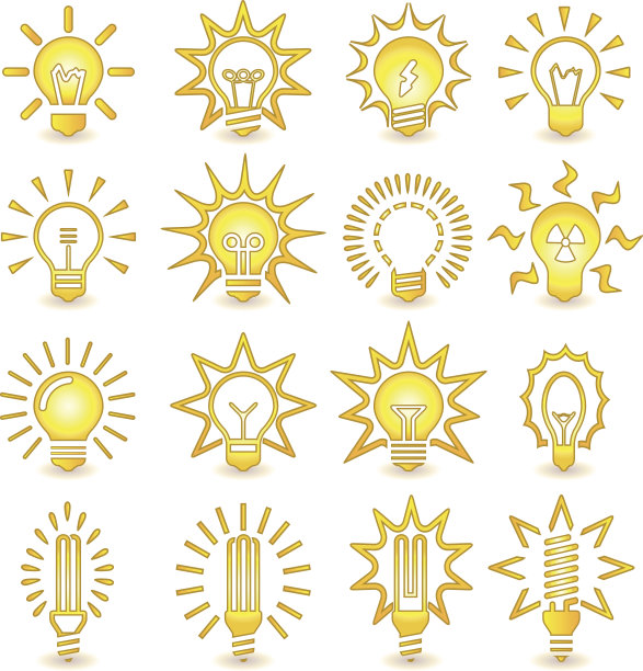 灯泡。灯泡图标设置图片下载