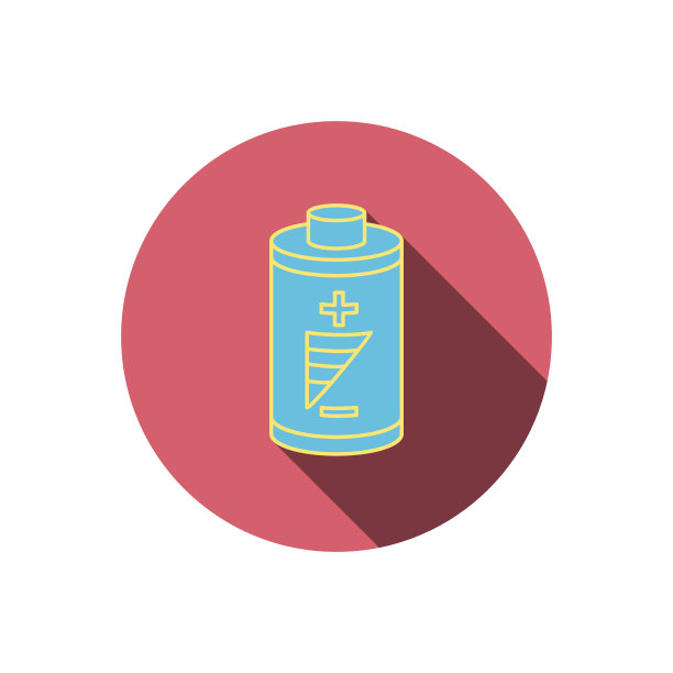 电池图标。电力的迹象。图片下载