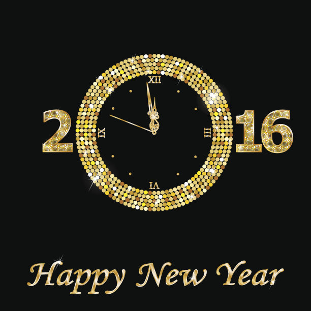 新年钟图片下载