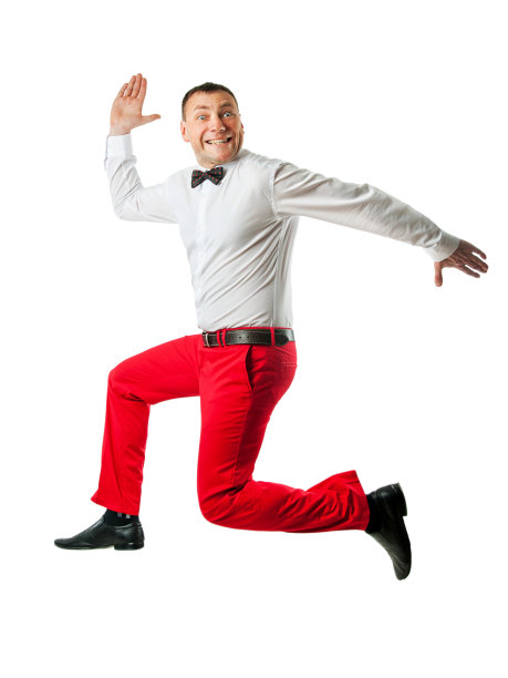 衣冠楚楚的男人跳了起来图片下载