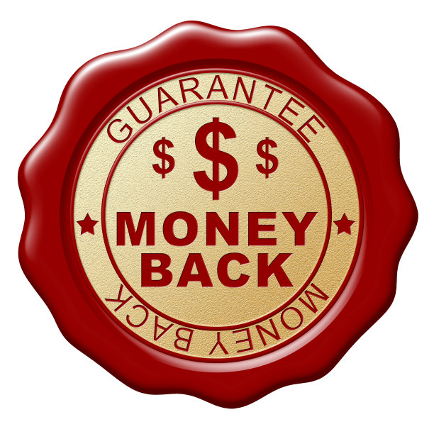 钞票背面的插图蜡印章上的白色背景图片下载