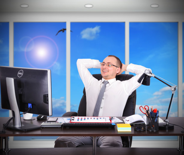 快乐的商人图片下载