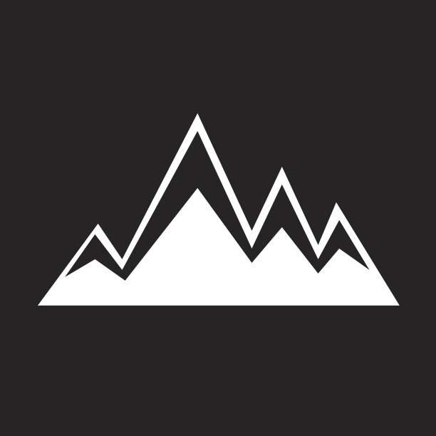 山峰图标图片下载