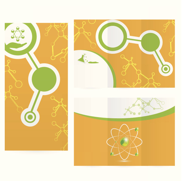 摘要分子科学背景设计图片下载