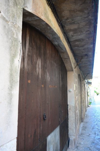 在马略卡岛的住宅区/城市观图片下载