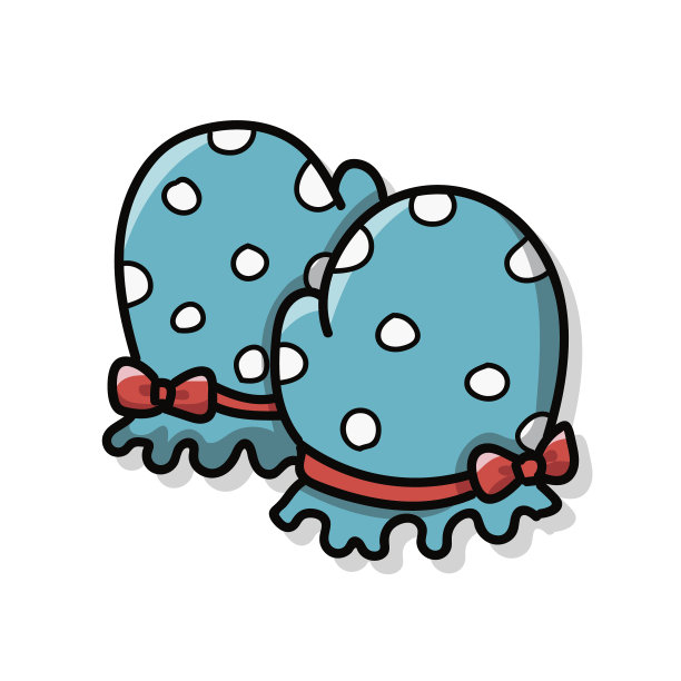 婴儿手套涂鸦图片下载