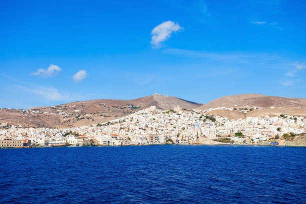 希腊的赛罗斯岛图片下载