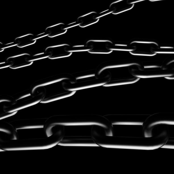 铬金属链图片下载