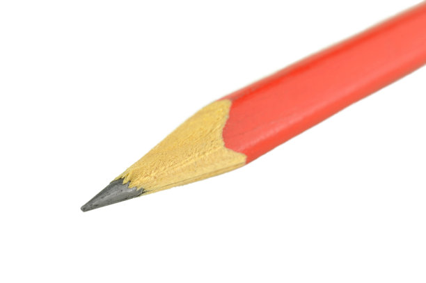 简单的红色铅笔图片下载