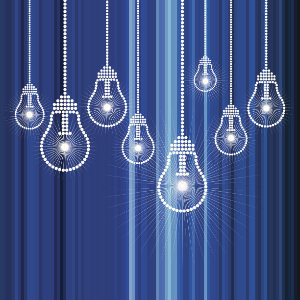 团队合作理念和灯泡理念图片下载