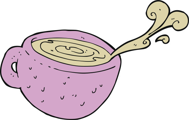 卡通的咖啡杯图片下载