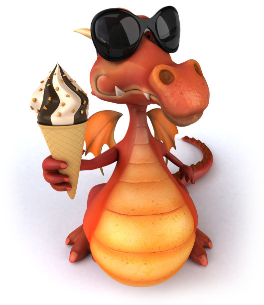 有趣的龙图片下载