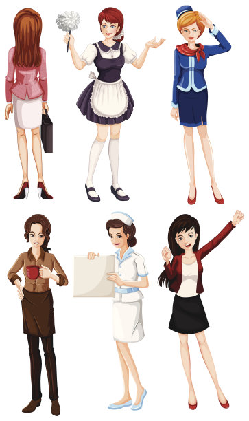 不同作品的女性图片下载