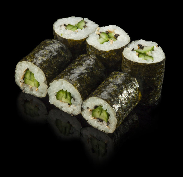 黄瓜寿司卷图片下载
