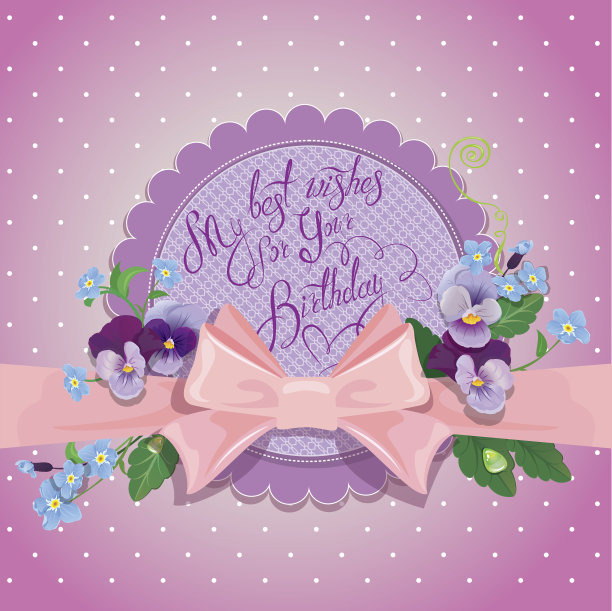 节日卡片。祝你生日快乐。图片下载