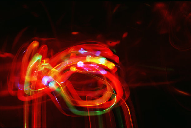 彩色光漩涡图片下载