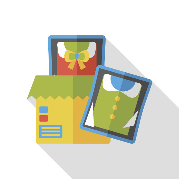 物流货物平面图标图片下载