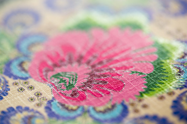 近距离的花卉图案图片下载