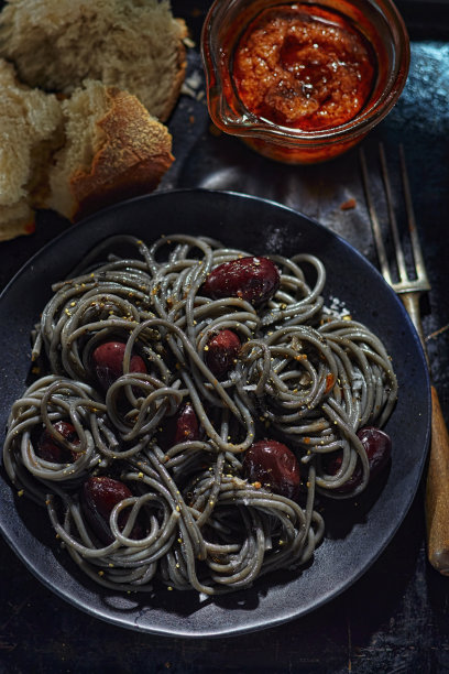 黑意面图片下载